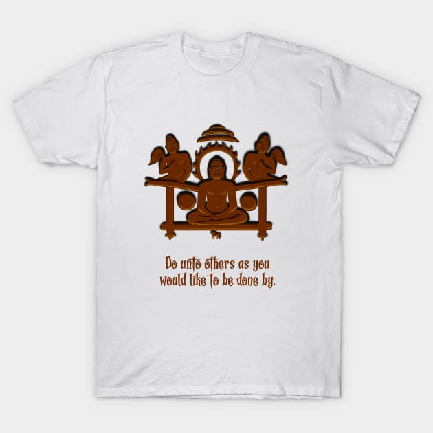 Lord Mahavira jainism quotes 6 T-Shirt by HurdyGurdy